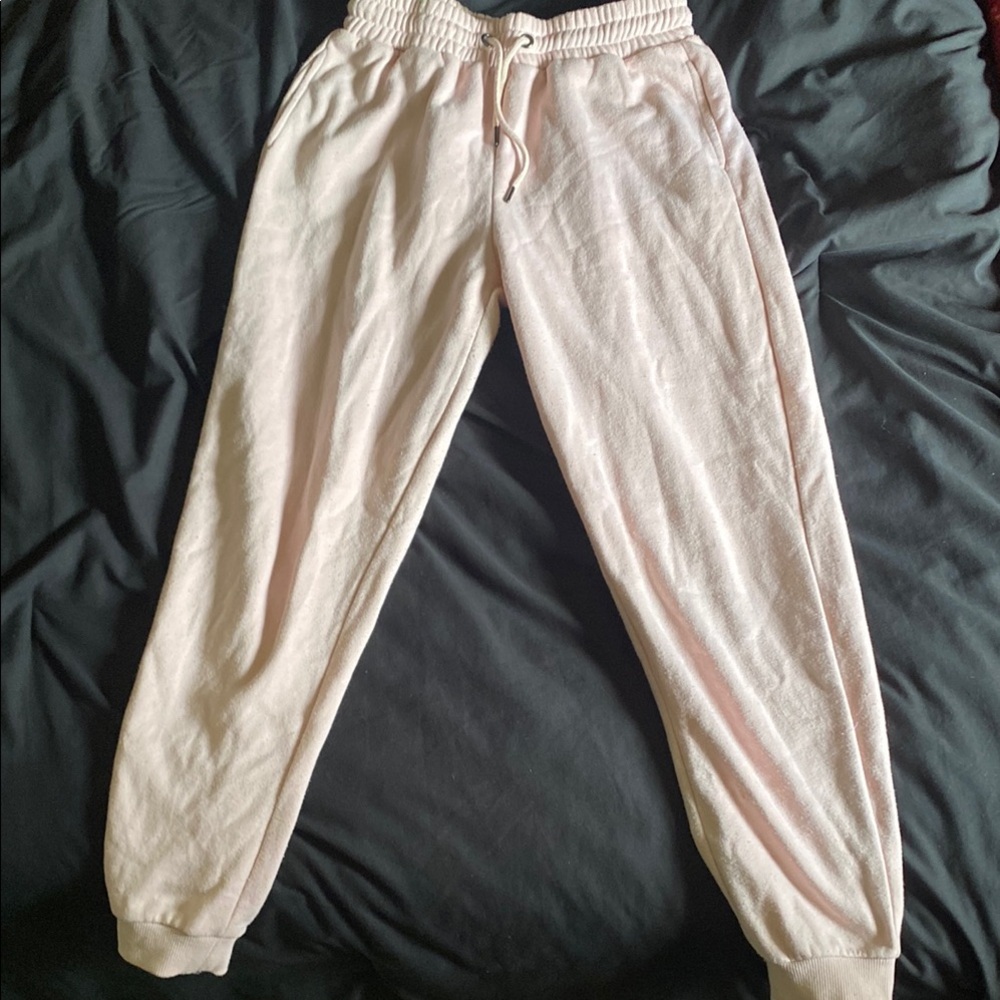 Kids Pink Jogger Pants